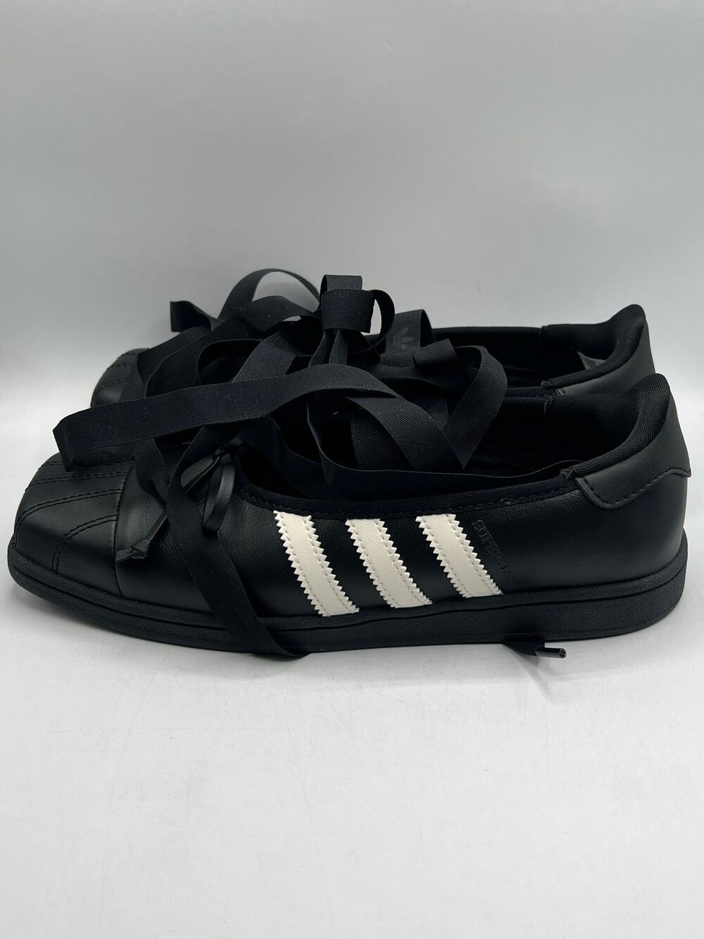 Jennie x Adidas Superstar Square Ballet 'Core Black Off White' size 7w
